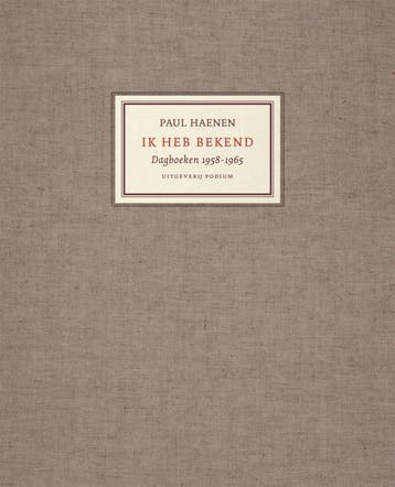 Ik heb bekend (Goed), Verzenden, Gelezen, Paul Haenen