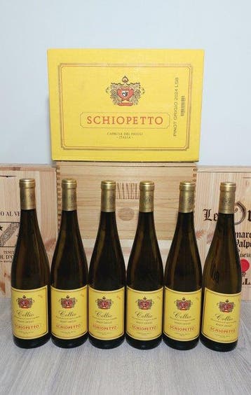 2024 Schiopetto Collio Pinot Grigio - Friuli-Venezia Giulia, Nieuw