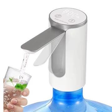 Elektrische Waterpomp Waterfles Oplaadbaar Digitaal Draagbaa, Verzenden, Nieuw