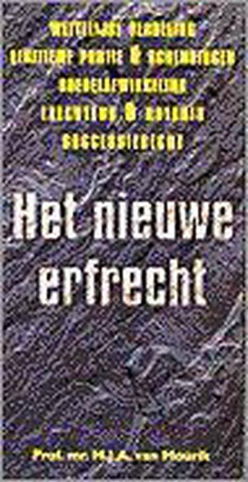 Het nieuwe erfrecht - van Mourik, Verzenden, Gelezen