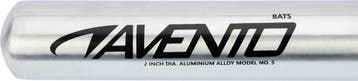 Avento Honkbalknuppel - Aluminium - 65 cm - Zilver/Zwart, Sport en Fitness, Ophalen of Verzenden, Nieuw