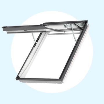 Velux Uitzettuimeldakraam elektrisch GPU MK06 007021 78x188, Verzenden, Nieuw, Dakraam