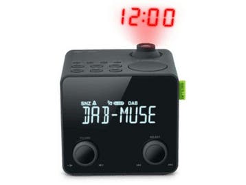 Muse M-189 CDB - Wekkerradio DAB+ - Projectie op plafond -, Verzenden, Zo goed als nieuw