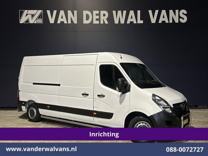 Opel Movano | 2.3 CDTI L3H2 *Post NL inrichting* Euro6 Airco, Auto's, Bestelauto's, Dealer onderhouden, Te koop, Handgeschakeld