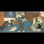 Utagawa Toyokuni III – Kaikei Tenkachaya Atsumari