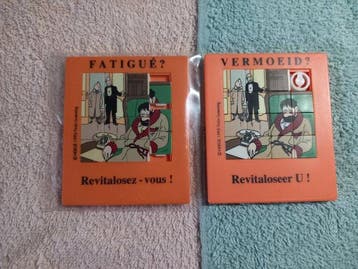 Tintin Hergé Moulinsart 2 Jeux de Taquin(Riddle), Nieuw