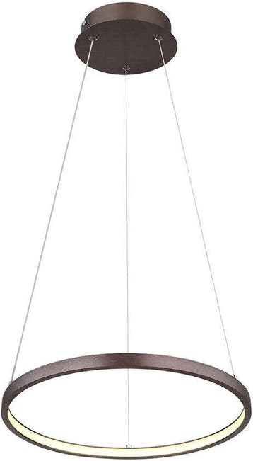 2dekans | Globo - hanglamp - Ralph - bruin - metaal - Ø 39cm, Ophalen of Verzenden, Zo goed als nieuw