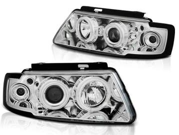 Koplampen VW Passat 3B 96-00 Angel Eyes Ice CCFL, Ophalen of Verzenden, Nieuw
