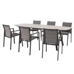 Manolo Cortina dining tuinset 240x103xH75 cm 7 delig, Ophalen of Verzenden, Nieuw