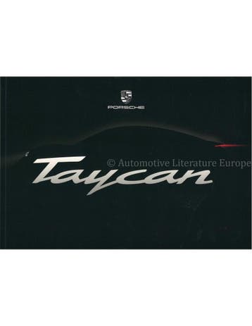 2019 PORSCHE TAYCAN BROCHURE NEDELANDS, Nieuw, Porsche, Author
