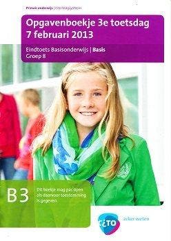 Eindcito groep 8 (2013) B3 zie omschr. (zie hierboven N of B, Verzenden, Nieuw