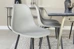 Eetkamerstoel - Engel - Grijs - Kunststof- Jörn, Huis en Inrichting, Stoelen, Verzenden, Nieuw