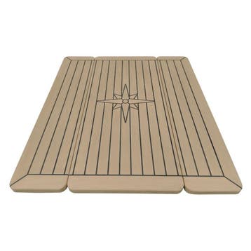 Tafelblad Eco Teak Wing 34/68 x 80 cm, Watersport en Boten, Ophalen of Verzenden, Nieuw