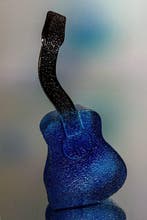 Kosta Boda - Kjell Engman - Pot - The Band: Blue Guitar -
