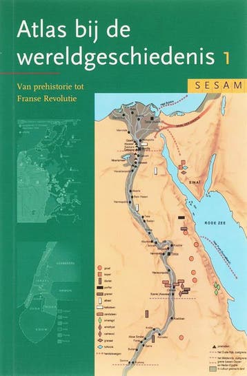 Sesam Atlas bij de Wereldgeschiedenis 1 druk 4 9789055745654, Boeken, Zo goed als nieuw