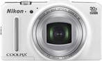 Nikon Coolpix S9700 Digitale Compact Camera - Wit, Verzenden, Zo goed als nieuw