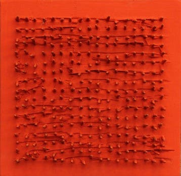 Bernard Aubertin (1934-2015) - Tableau Clous
