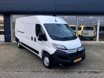 Citroën Jumper 2.2 BlueHDi L3H2 3.5t, Stof, Gebruikt, Citroën, Wit
