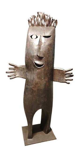 Ripollés (1932) - sculptuur, Hombre peinado - XXL - 190 cm -