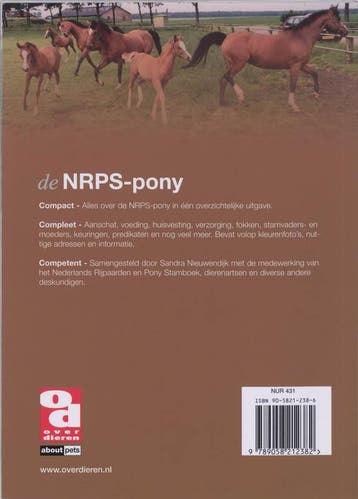 De Nederlandse rijpony / Over Dieren / 181 9789058212382, Verzenden, Zo goed als nieuw, S. Nieuwendijk