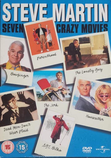 Steve Martin - 7 Crazy Movies   -           Gratis verzenden, Vanaf 12 jaar, Verzenden, Zo goed als nieuw, Komedie