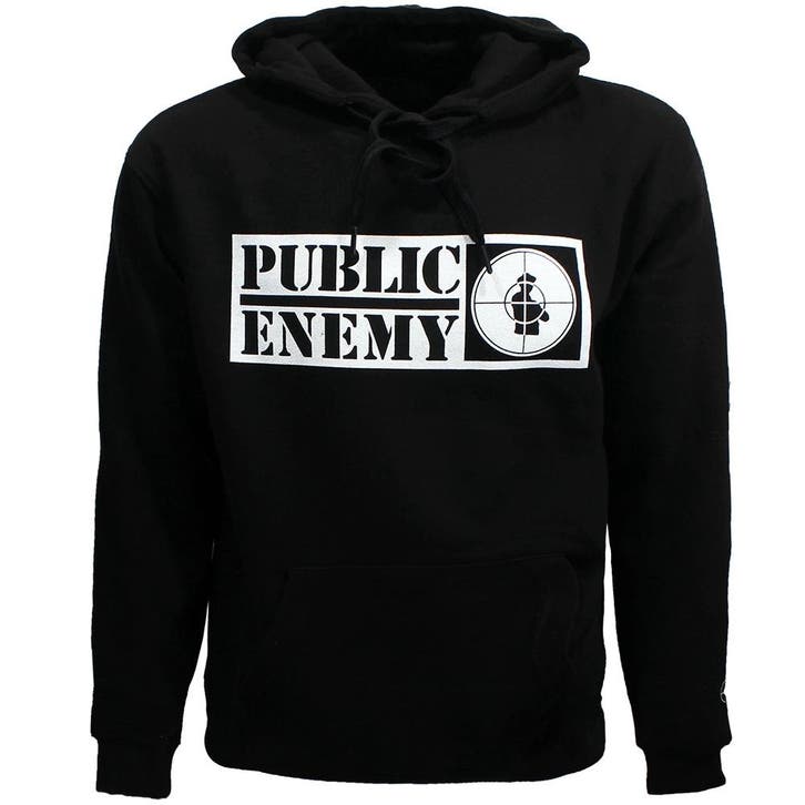 Public Enemy Crosshairs Logo Sleeve Print Hoodie Trui, Kleding | Heren, Truien en Vesten, Verzenden