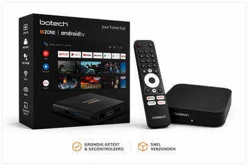 Botech WZONE Box met 4K HDR Android TV, Verzenden, Nieuw