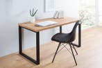 Design bureau OAK DESK 120cm eiken vintage metalen frame, Ophalen of Verzenden, Nieuw
