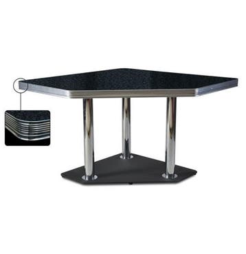 Bel Air Retro Diner Tafel TO-30 Blackstone, Ophalen, Gebruikt