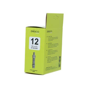 Dresco Binnenband 12 x1 1/2 x 2 1/4  Dunlop 40mm, Fietsen en Brommers, Fietsonderdelen, Verzenden, Nieuw