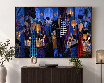 Lea Ottavi - Midnight Masquerade Gala · XXL · Hand signed