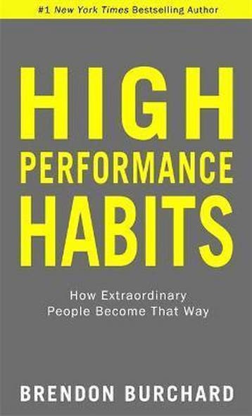 High Performance Habits 9781401952853 Brendon Burchard, Verzenden, Gelezen, Brendon Burchard