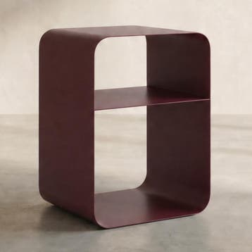 *WOONWINKEL* Kare Design Lounge Stalen Bijzettafel Paars, Verzenden, Nieuw