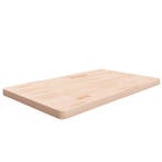 vidaXL Wastafelblad 100 x 60 x 4 cm onbehandeld massief, Verzenden, Nieuw, Bruin