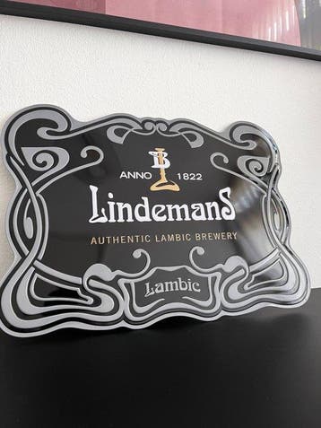 Lindemans – Authentic Lambic Brewery – groot reliëf