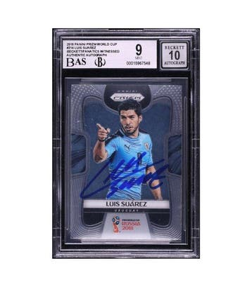 2018 Panini Prizm World cup - Russia - #214 Luis Suarez, Nieuw