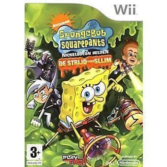SpongeBob SquarePants: Strijd tegen het Slijm - Nickelodeon, 1 speler, Ophalen of Verzenden, Zo goed als nieuw