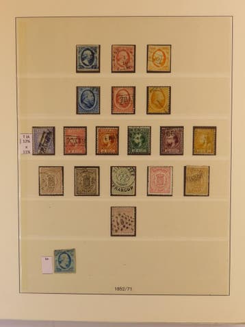 Nederland 1852-1944 in Lindner album, Ophalen of Verzenden, Postfris
