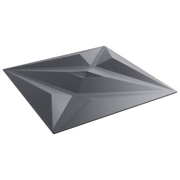 vidaXL Wandpanelen 48 st 50 x 50 cm Ster Grijs XPS Schuim, Verzenden, Nieuw