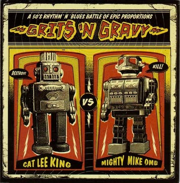cd card - Grits N Gravy* - Cat Lee King Vs. Mighty Mike OMB, Cd's en Dvd's, Verzenden, Zo goed als nieuw, Rock en Metal