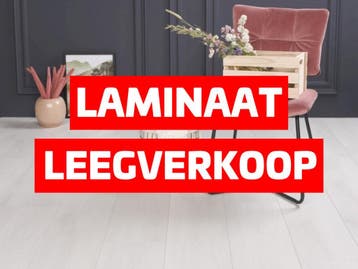 BUDGETTOPPER | Laminaat restpartij v.a. 0,48, Laminaat restpartij, Crème, Nieuw, Ophalen of Verzenden