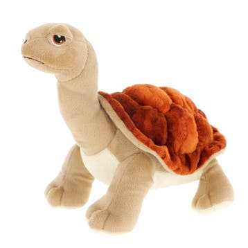 Keel Toys schildpad knuffel - pluche - bruin/beige - 25 cm, Verzenden, Nieuw