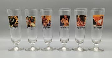 Heineken - Anne Magill/ Malcolm T. Liepke - Drinkglas (6) -