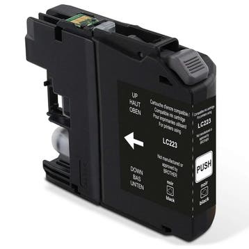 Brother LC-223 zw. 12ml  20617 (Cartridges alternatief), Verzenden, Nieuw, Overige typen