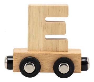 Tryco Houten Naturel Lettertrein - Letter E, Verzenden, Nieuw