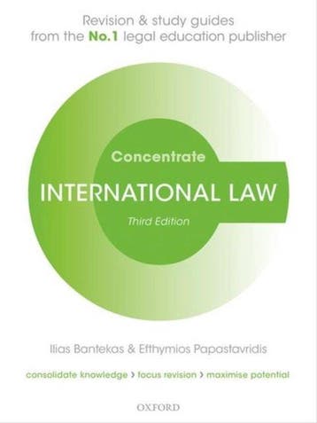 International Law Concentrate - Ilias Bantekas 9780198803874, Boeken, Verzenden, Gelezen, Ilias Bantekas