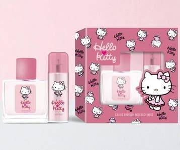 Hello Kitty - Giftset - Sweet Leopard Pink - EDP+ BODYMIST, Verzenden, Nieuw