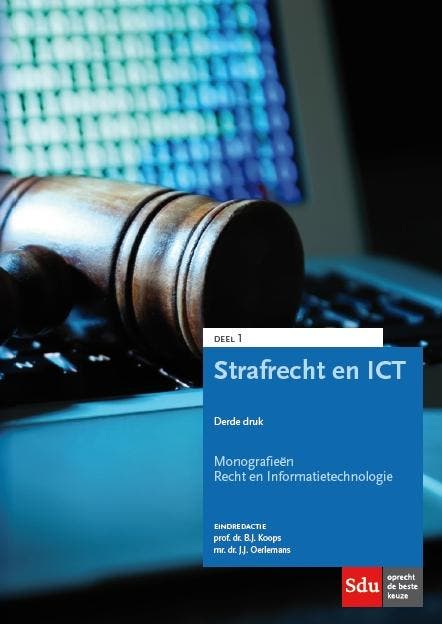 Strafrecht en ICT 9789012403153, Boeken, Studieboeken en Cursussen, Zo goed als nieuw, Verzenden