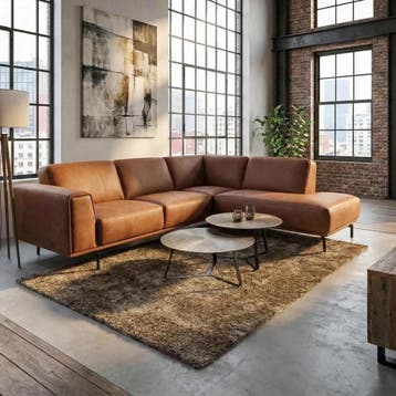 Hoekbank Shadow eco-leder | Het Anker, Ophalen of Verzenden, Nieuw