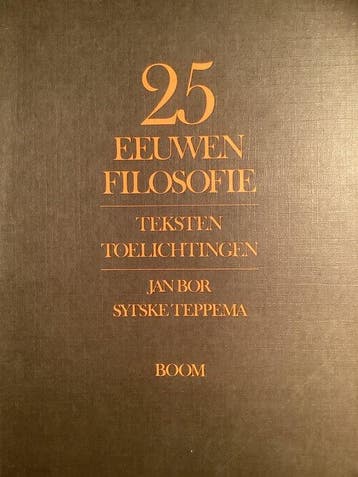 Vyfentwintig eeuwen filosofie - Jan Bor 9789060096444, Verzenden, Gelezen, Jan Bor